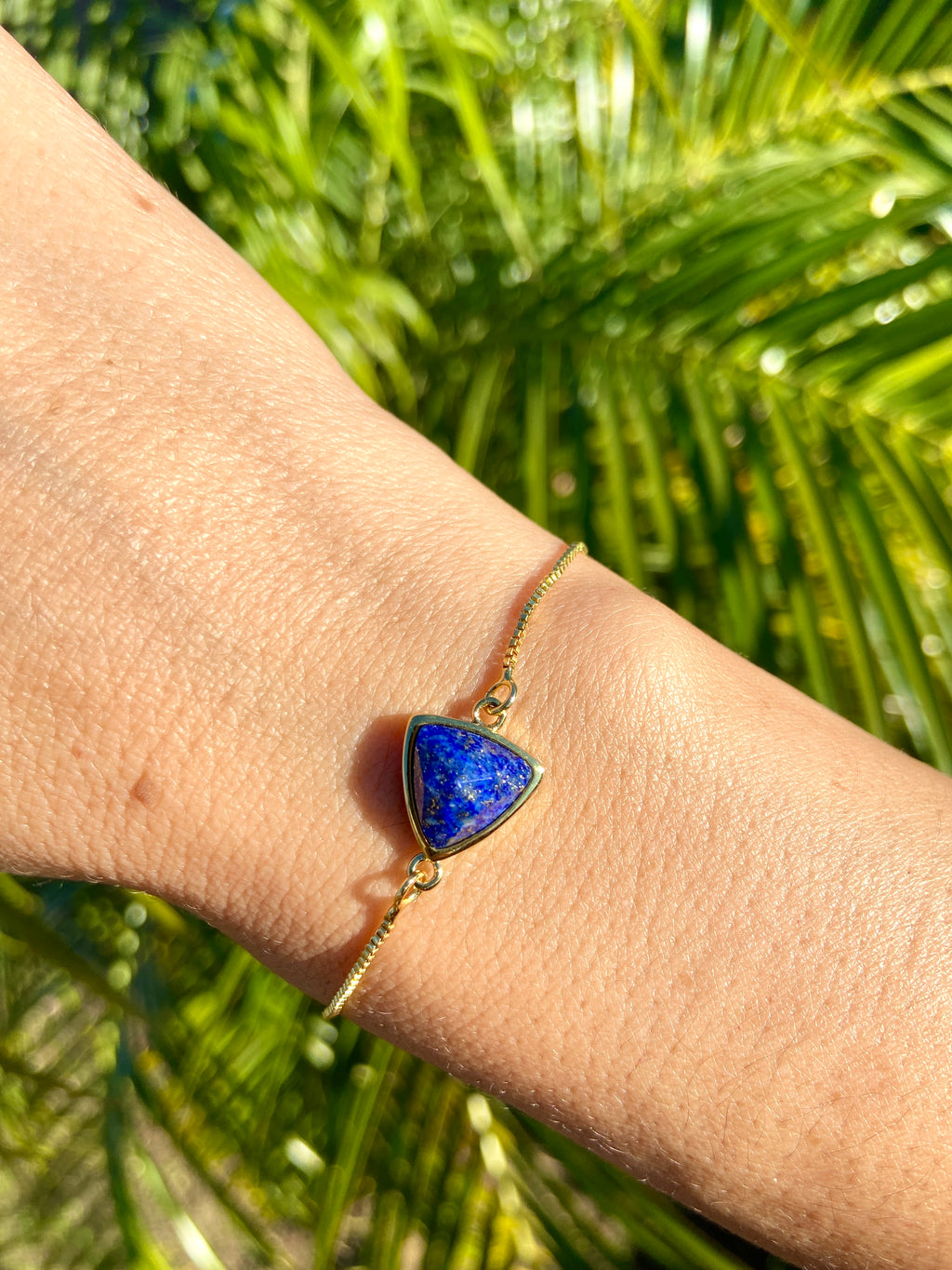 Lapis Lazuli Adjustable Bracelet