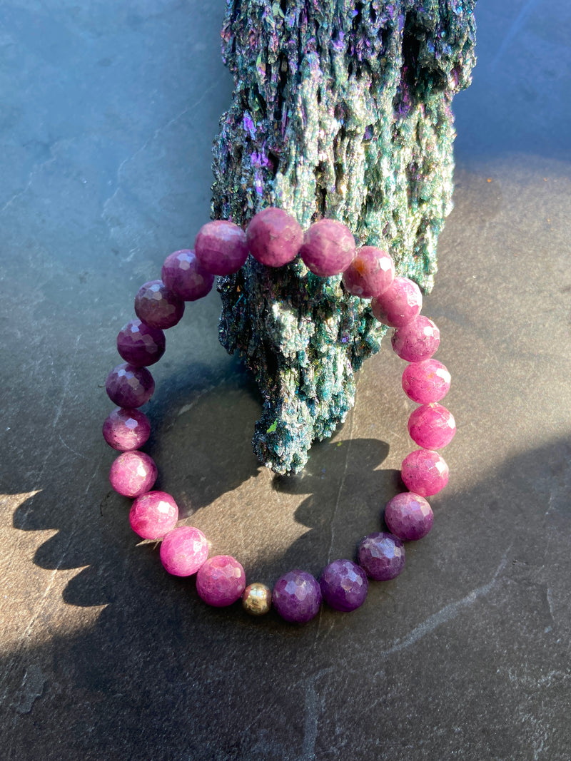 Purple Sapphire Bracelet