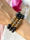 Black Tourmaline Protection Eye Bracelet