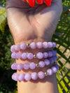 Purple Jade Bracelet