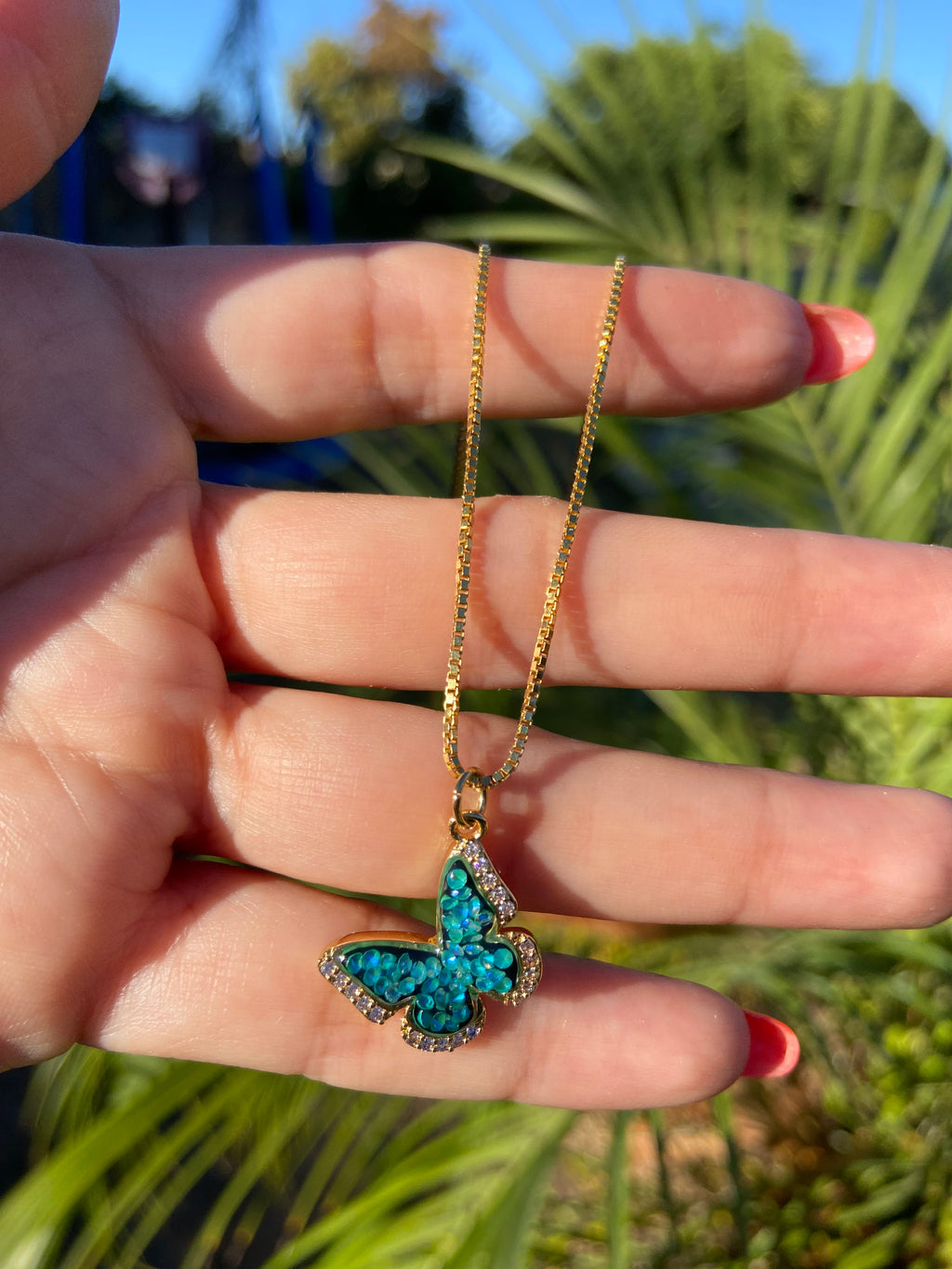 Butterfly Transformation Necklace