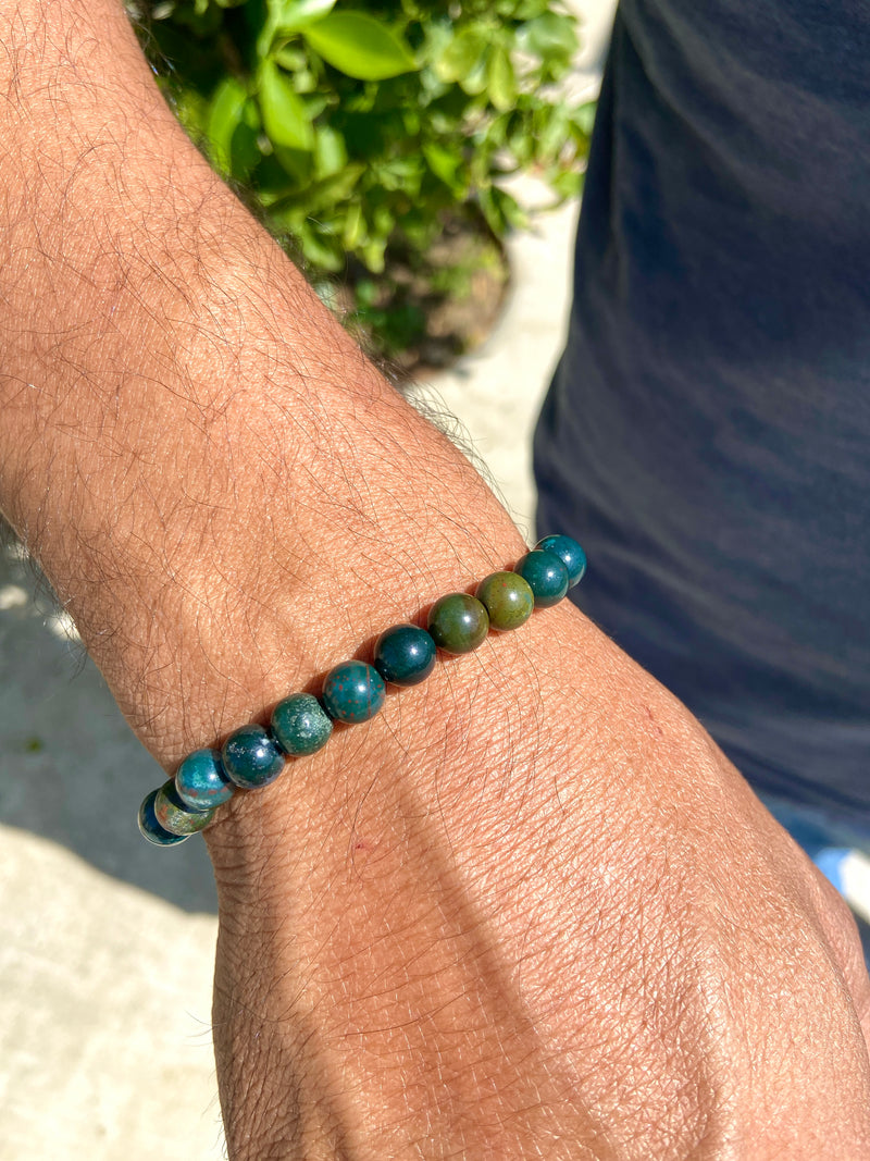 Men’s Bloodstone Bracelet