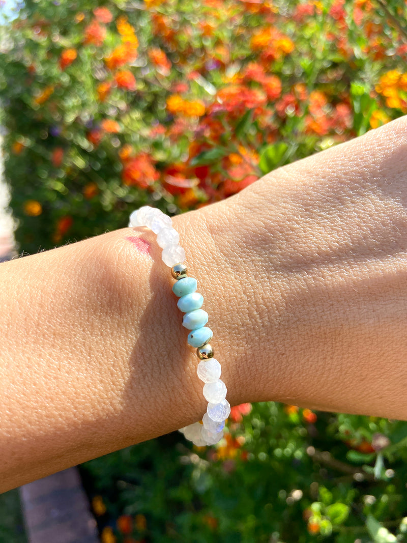 Divine Goddess Larimar Bracelet