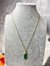Green Onyx Necklace No. 2