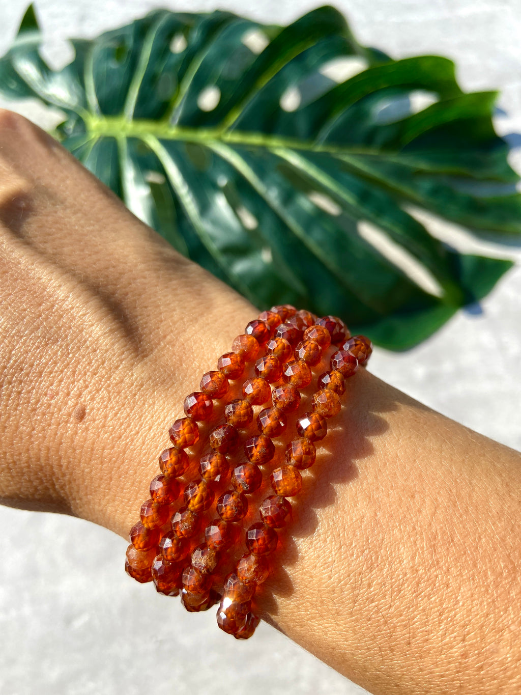 Hessonite Garnet Bracelet