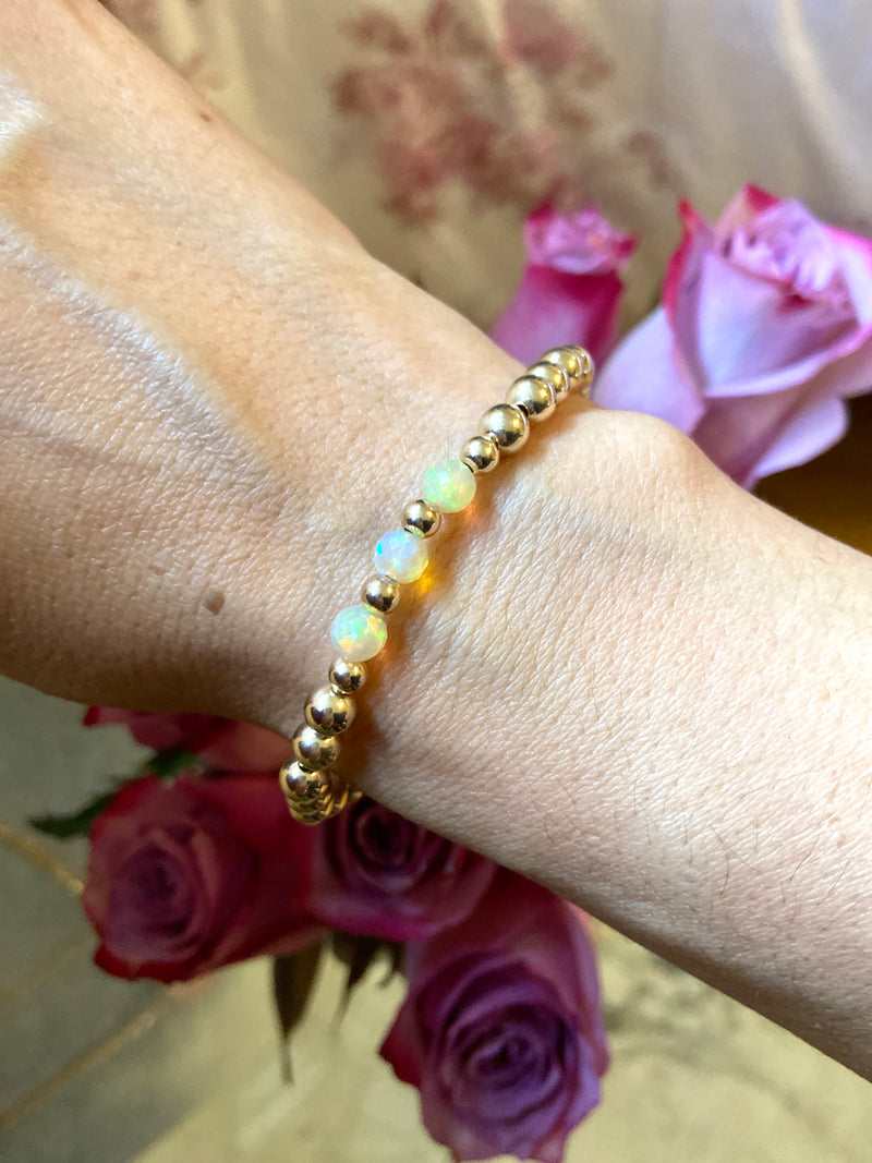 Opal x Gold Bracelet