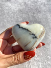 Blue Opal Heart 38