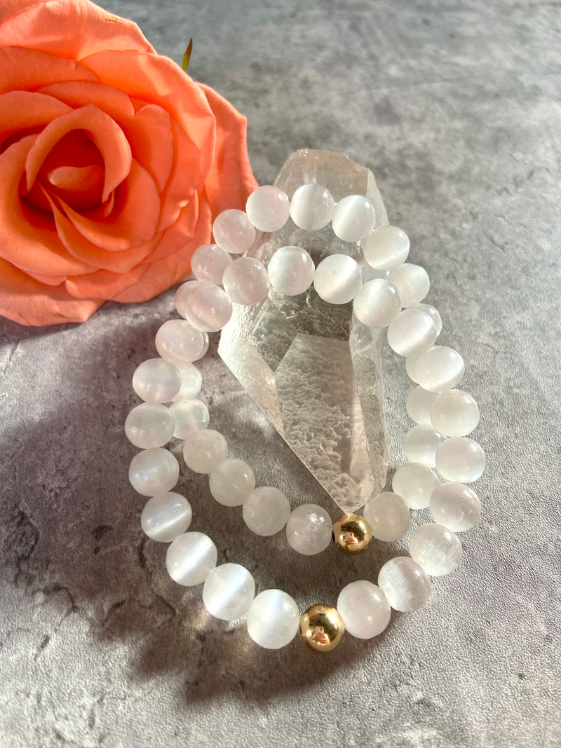 Selenite Cleansing Bracelet