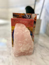 Rose Quartz Bookends