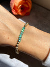 Variscite x 14k Gold Filled Bracelet