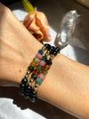 Spinel & Watermelon Tourmaline Bracelet