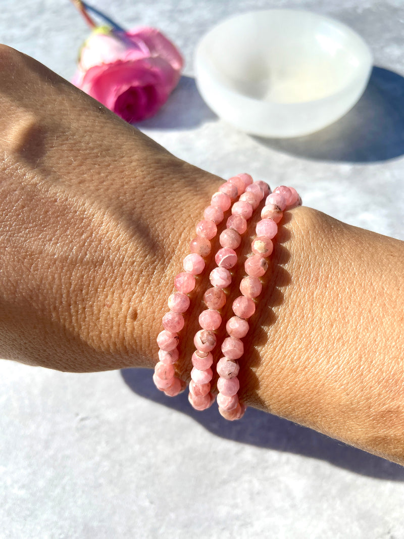 Rhodochrosite Bracelet