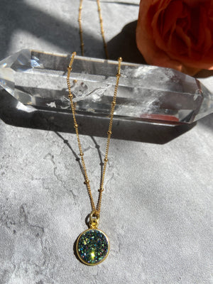 Druzy Galaxy Necklace