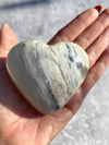 Blue Opal Heart 45