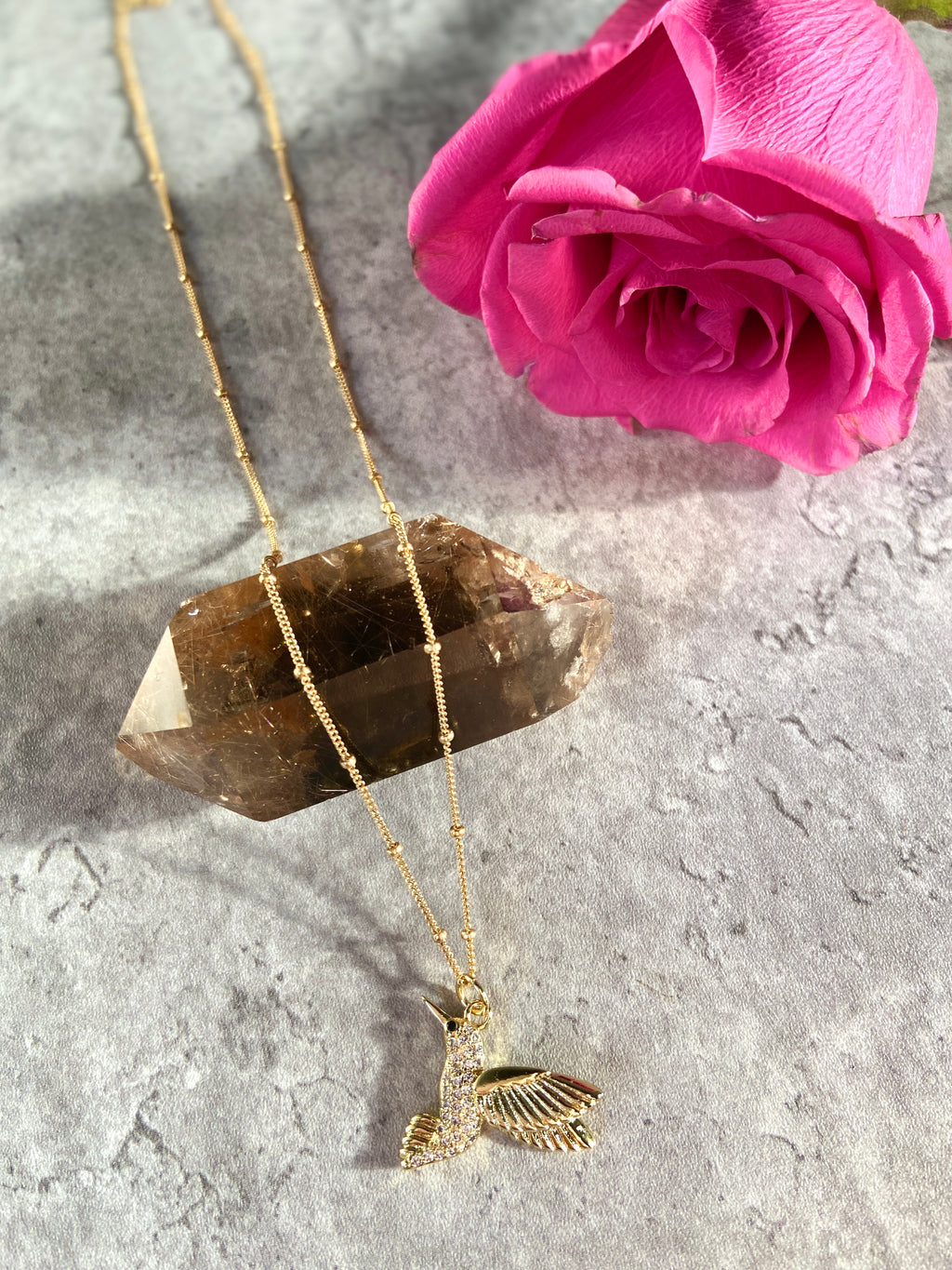 Hummingbird Necklace