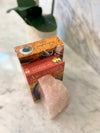 Rose Quartz Bookends