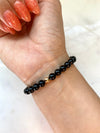 Labradorite & Black Tourmaline Bracelet