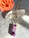 Rainbow Fluorite Necklace