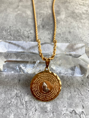Thy Father Prayer Necklace