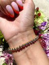 Gold x Fire Opal Bracelet