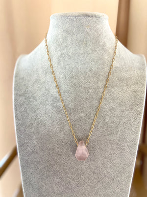 Rose Quartz Self Love Necklace