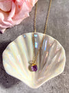 Lavender Amethyst Necklace