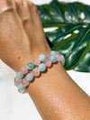 Aquamarine & Morganite Bracelet