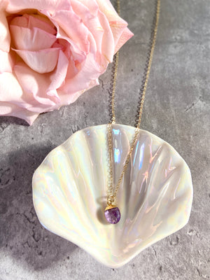 Lavender Amethyst Necklace