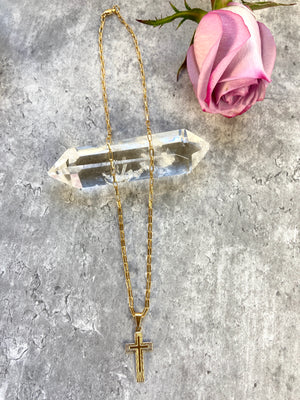 Faith Cross Necklace