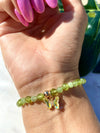 Peridot & Jade Butterfly Bracelet