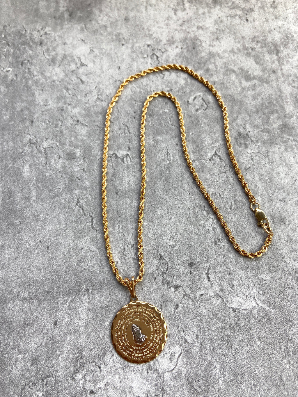 Thy Father Prayer Necklace