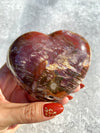 Petrified Wood Heart 45